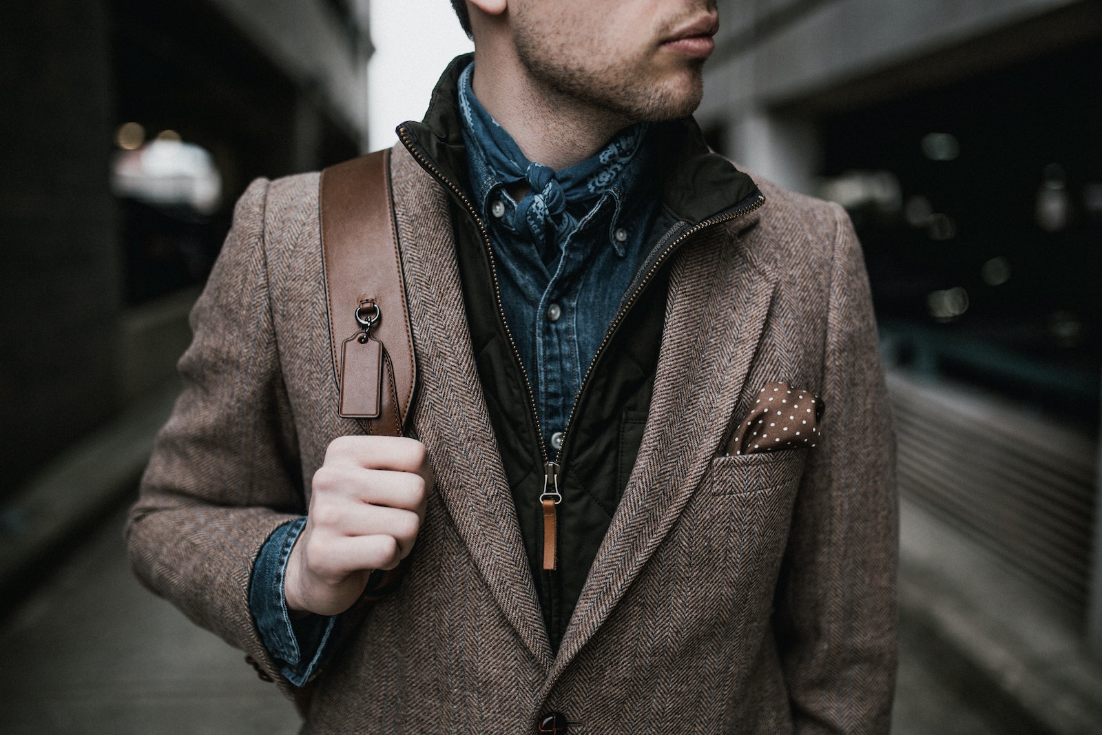 Photo Of Man Wearing Brown Coat